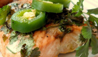 Fish With Coriander Sauce