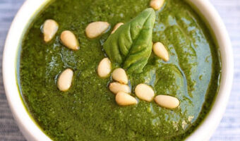 Kale and Basil Pesto